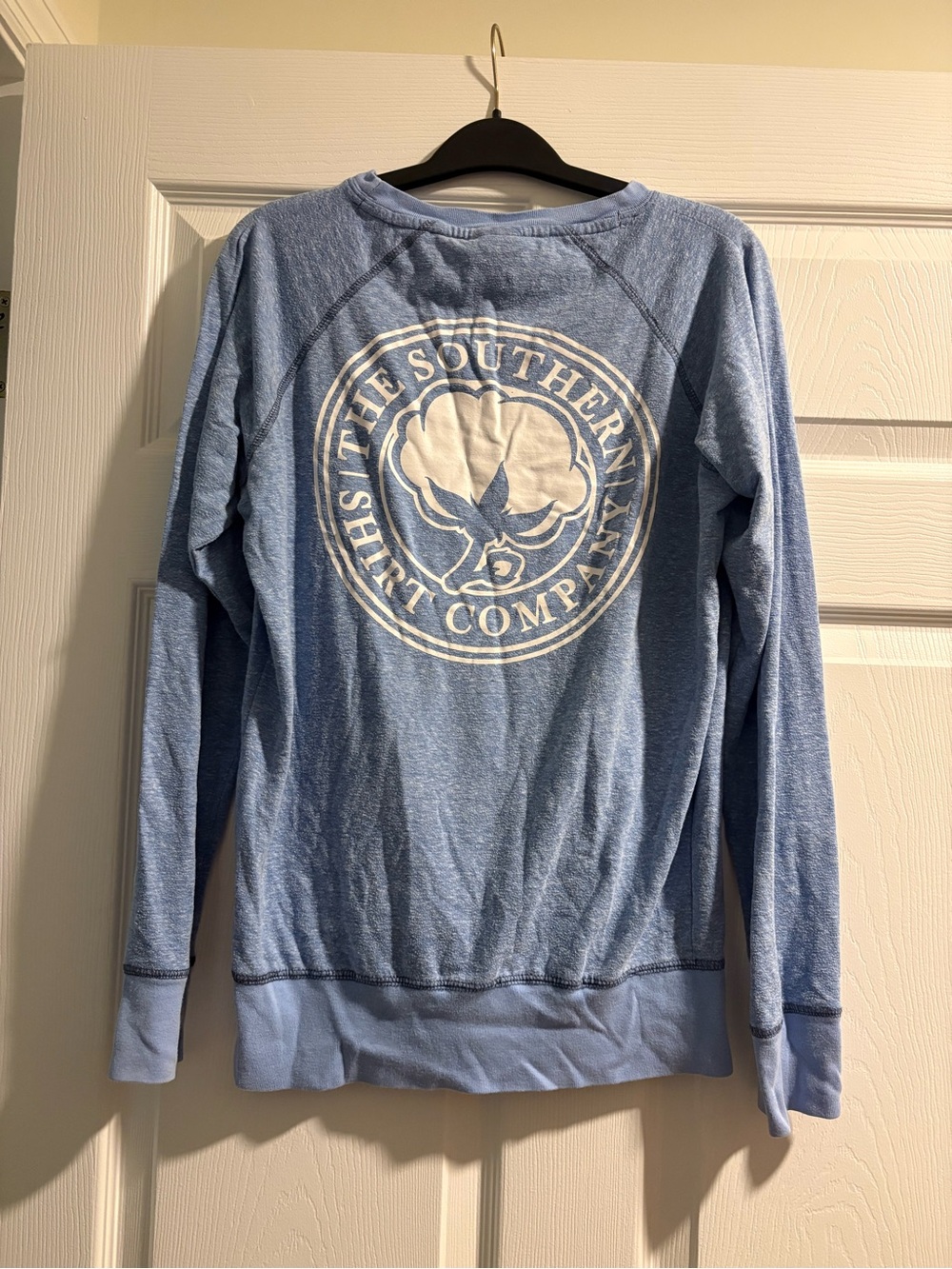The Southern Shirt Company Sky Blue Pullover with White Emblem